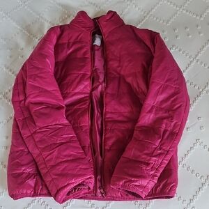 Pink Quilted Jacket